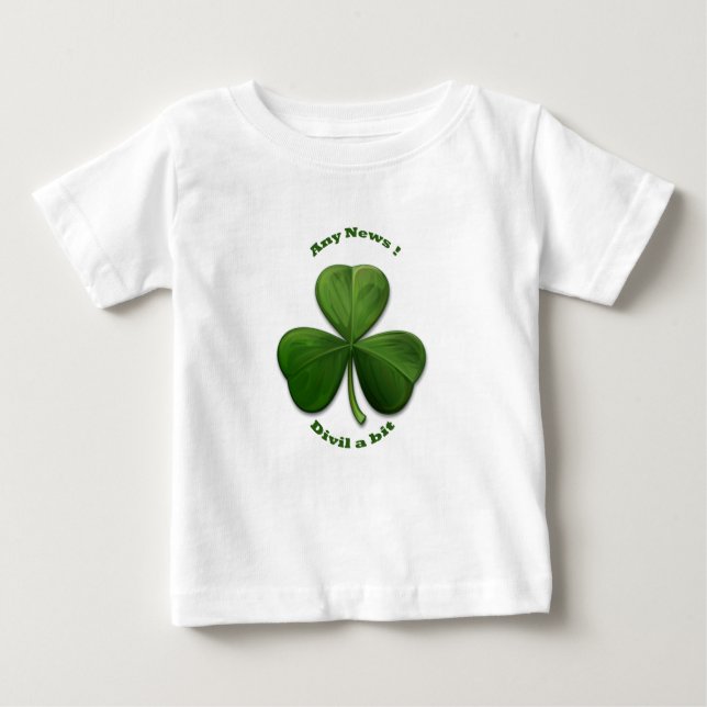 Irgendwelche Nachrichten Teufel ein bisschen. Baby T-shirt (Vorderseite)