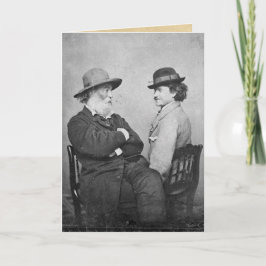 "Irgendwo Gewartet für dich" Whitman & Peter Doyle Karte