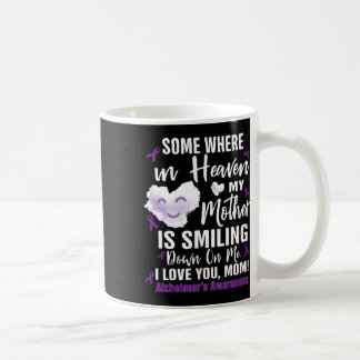 Irgendwo im Himmel lächelt meine Mutter nieder auf Kaffeetasse
