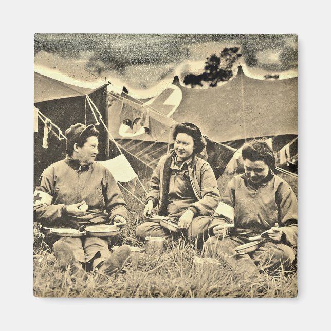 Irgendwo in Frankreich Magnet (Vorne)