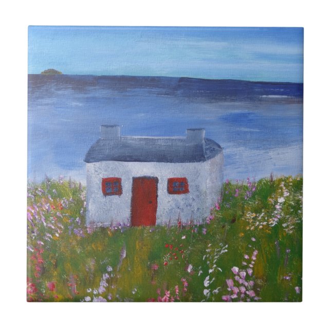 Irgendwo in Schottland Fliese (Vorderseite)