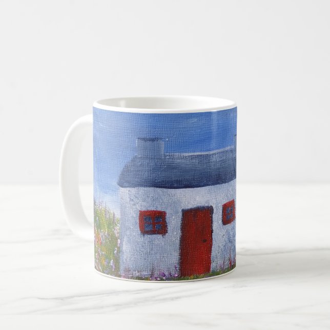 Irgendwo in Schottland Kaffeetasse (Vorderseite Links)