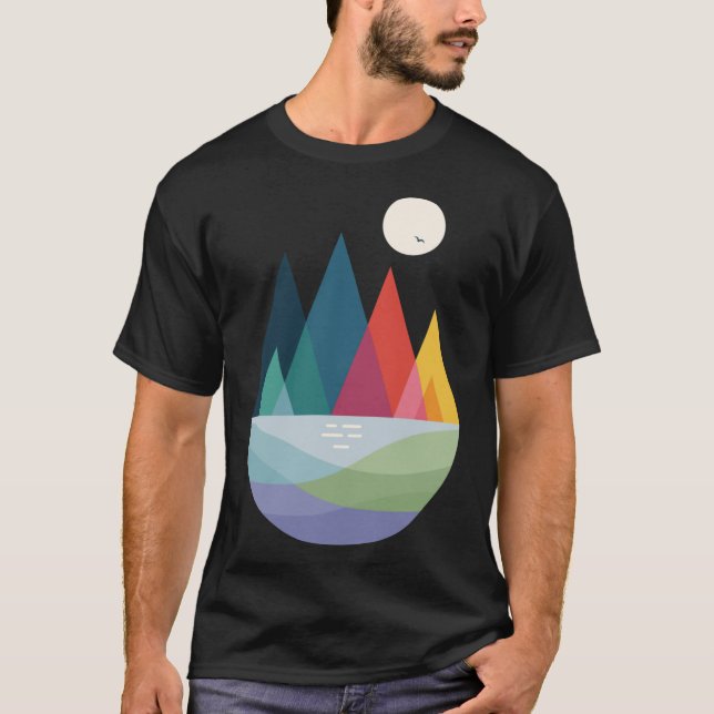 Irgendwo Mädchen Mädchen T-Shirt (Vorderseite)