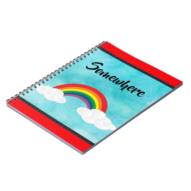 Irgendwo Notizblock (Linke Seite)