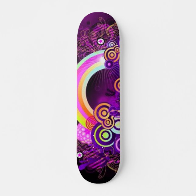 Irgendwo über dem Rainbow Skateboard (Vorne)