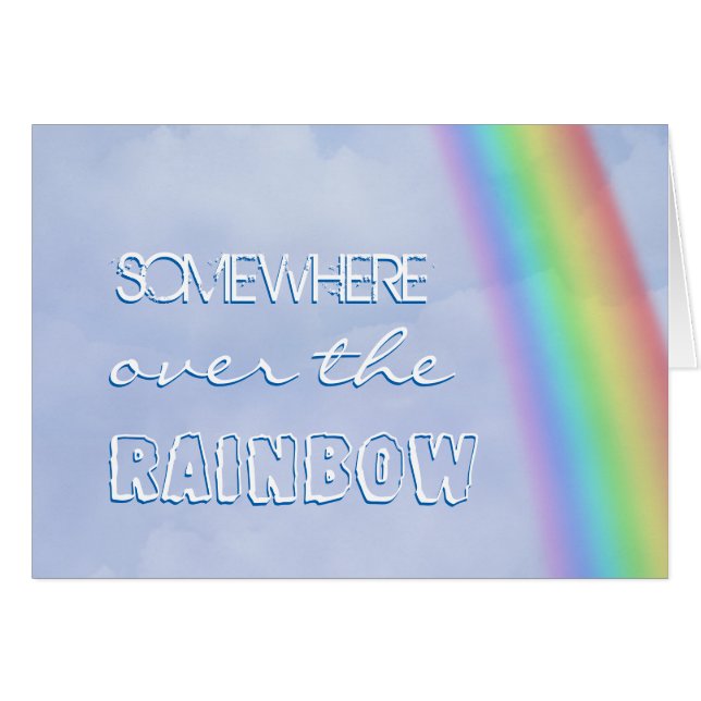 Irgendwo über dem Regenbogen (Vorderseite (Horizontal))