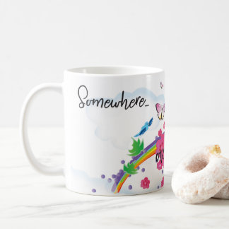Irgendwo über dem Regenbogen Kaffeetasse