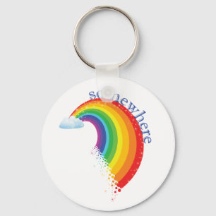 Irgendwo über dem Regenbogen Schlüsselanhänger