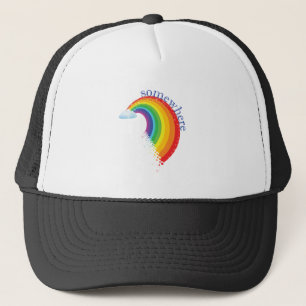 Irgendwo über dem Regenbogen Truckerkappe