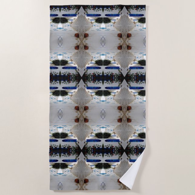 IRGENDWO ÜBERARBEITET STRANDTUCH (Vorderseite)