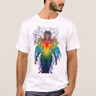 „Iridesca“ - Hüterin der Farben T-Shirt