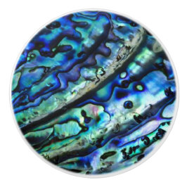Iridescent Abalone-Muschel | Maßgeschneiderte Kera Keramikknauf