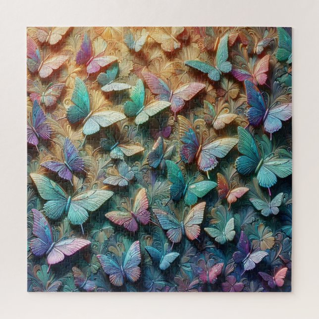 Iridescent Butterfly Garden (Vertikal)