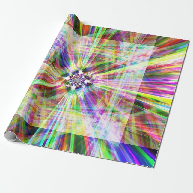 Iridescent Chrome 1 Geschenkpapier (Ungerollt)