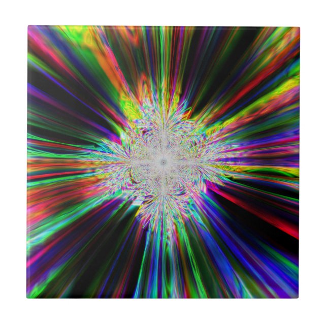 Iridescent Chrome Eleven Fliese (Vorderseite)