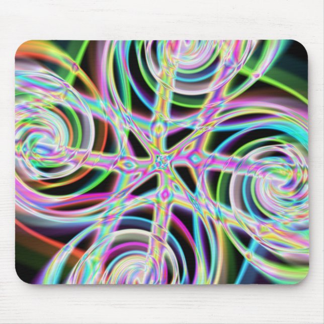 Iridescent Chrome Nine Mousepad (Vorne)