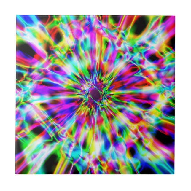 Iridescent Chrome Six Fliese (Vorderseite)