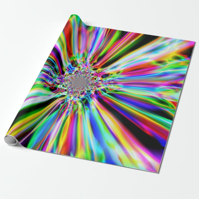 Iridescent Chrome Ten Geschenkpapier (Ungerollt)