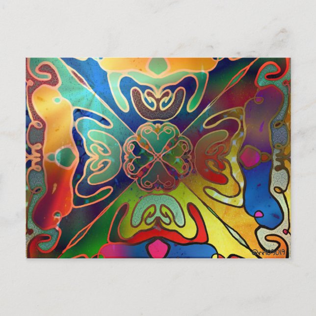Iridescent Dream Postkarte (Vorderseite)