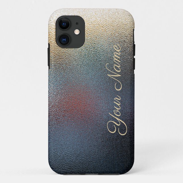 Iridescent Glas-Pappe iPhone Gehäuse Case-Mate iPhone Hülle (Rückseite)