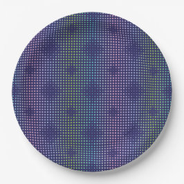 Iridescent Holographic Dots Pattern Pappteller