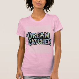 Iridescent Holographic Pink Dream Catcher T - Shir T-Shirt