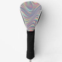 Iridescent Holographic Swirl Texture