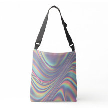 Iridescent Holographic Swirl Texture