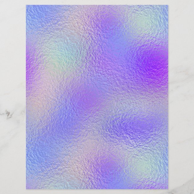 Iridescent Imitats Foil Scrapbook Paper Nr. 97 (Vorderseite)
