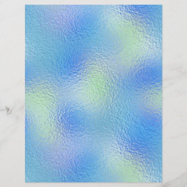 Iridescent Imitats Foil Scrapbook Paper Nr. 98 (Vorderseite)