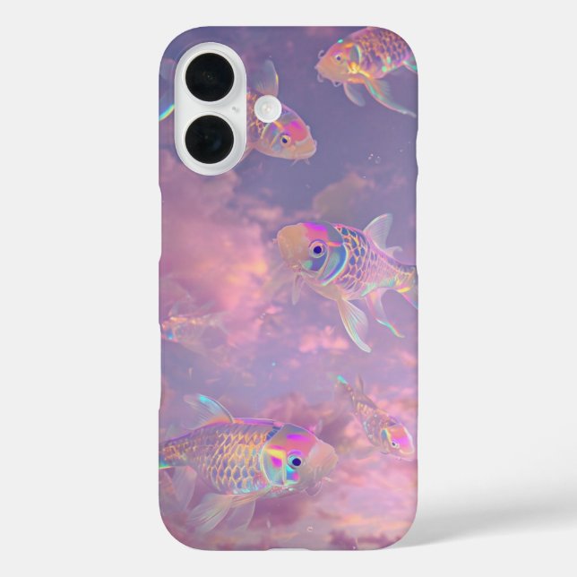 Iridescent Koi Fish Phone Case (Rückseite)
