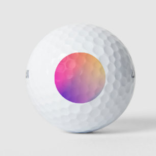 Iridescent Neon Hot Pink Fotografie Rainbow Cool Golfball