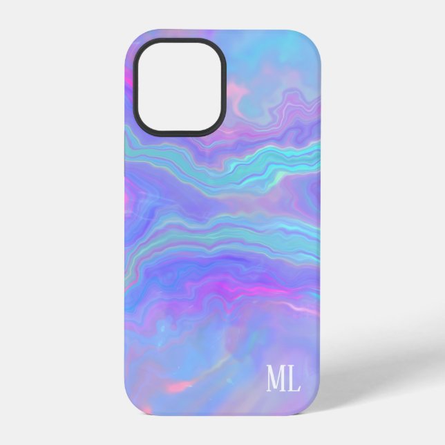 Iridescent Opal iPhone 12 Pro Hülle (Rückseite)