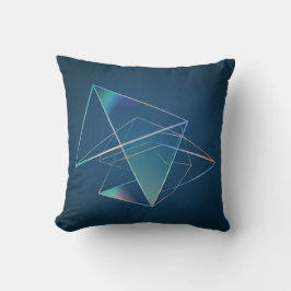Iridescent Prism Pattern Kissen