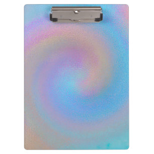 Iridescent Spiral Klemmbrett