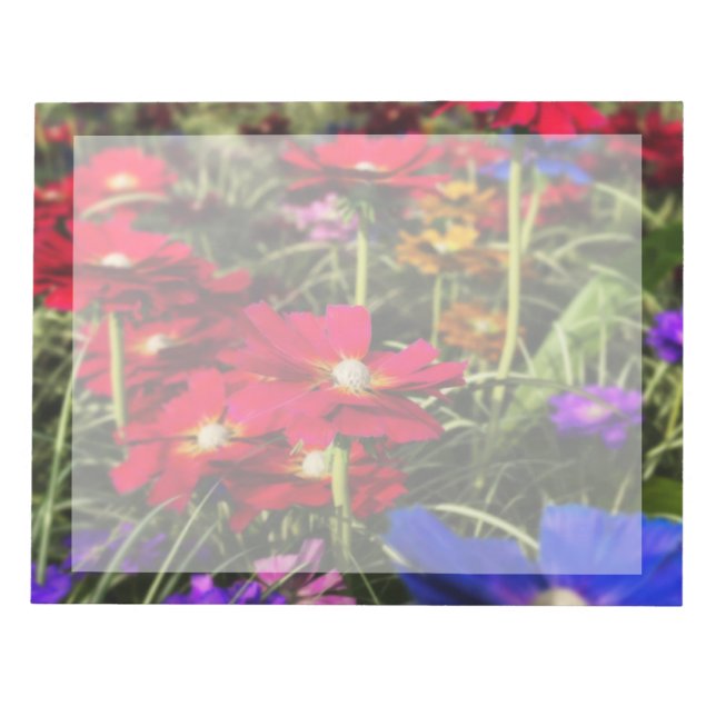 Iridescent Spring Notepad Notizblock (Vorderseite)