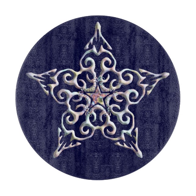 Iridescent Star Cutting Board Schneidebrett (Vorderseite)