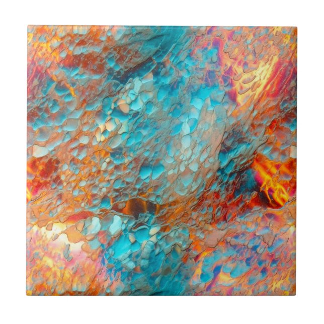 Iridescent Tile Fliese (Vorderseite)