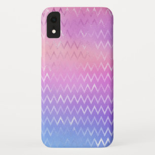 Iridescent Zig Zag Muster Case-Mate iPhone Hülle