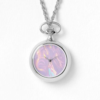 Iridescente Lavender Ethereal Collier Watch