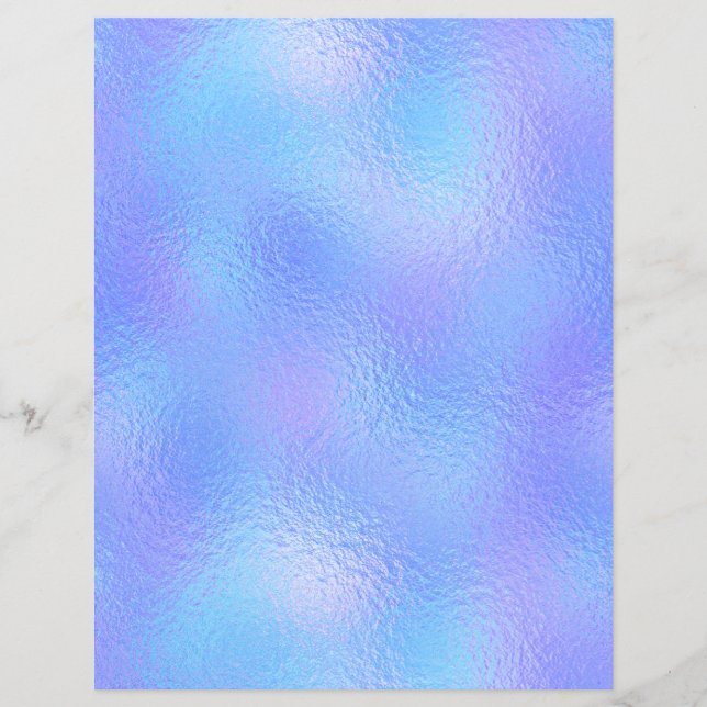 Irideszierende Imitate Foil Scrapbook Paper Nr. 55 (Vorderseite)