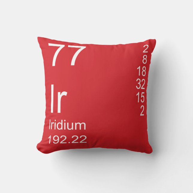 Iridium Kissen (Vorderseite)