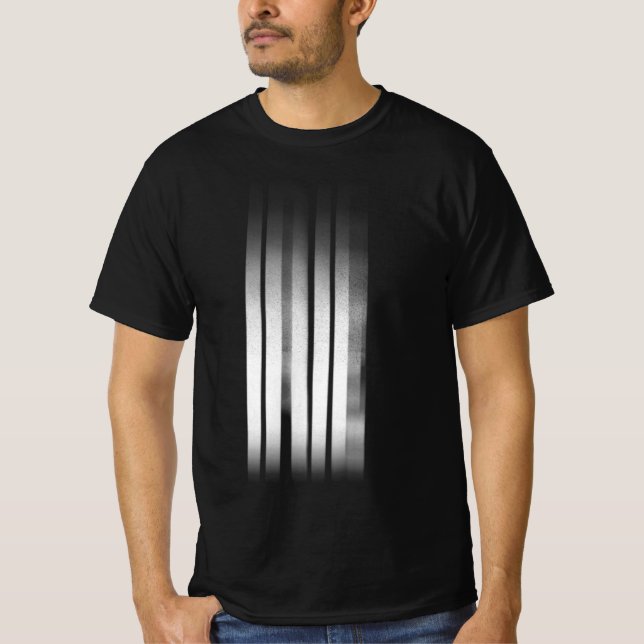 Irie Blurred Effect Typografy Reggae T-Shirt (Vorderseite)