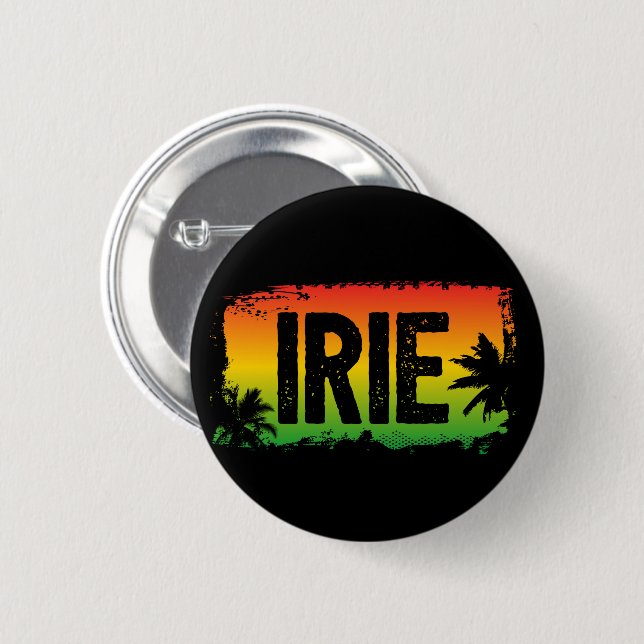 IRIE Jamaican Patwah Button (Vorne & Hinten)