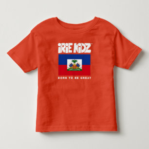 IRIE KIDZ® Haiti Flaggen-Kleinkind-T - Shirt
