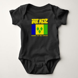 iRiE KiDZ® 'St. Babybodyanzug mit Vincent Flag Baby Strampler