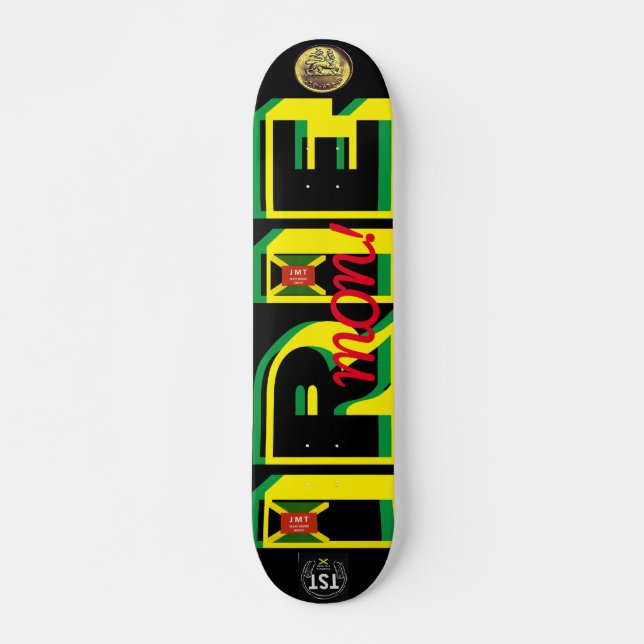 IRIE MON 7 3/4" Skateboard Deck (Vorne)