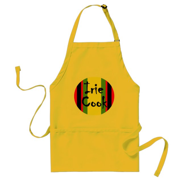 Irie Rasta gelbe Schürze (Vorne)