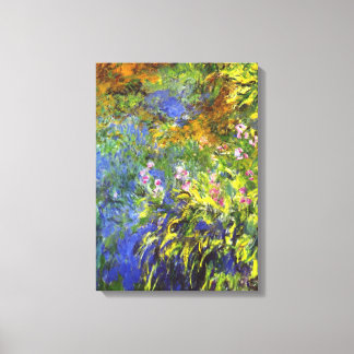 Iris am Meer von Claude Monet Leinwanddruck