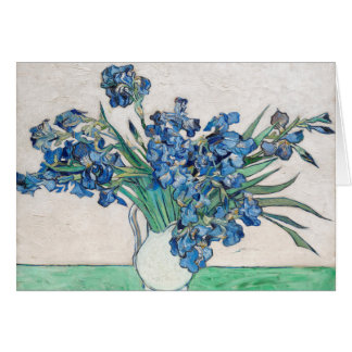 Iris bleus par Vincent Van Gogh Beaux-Arts
